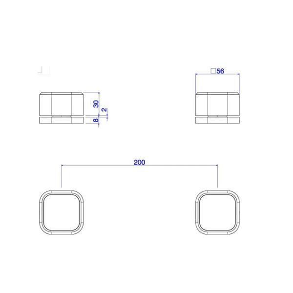 Acionamento De Misturador De Mesa Deca You Quadrado Marrom Matte - Deca - DECA METAIS Imagem de Acionamento De Misturador De Mesa Deca You Quadrado Marrom Matte - Deca