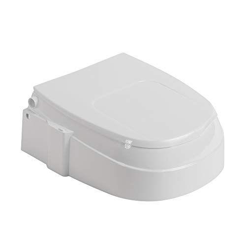 Imagem de Acionamento Medical PreserveTech Universal Raised Toilet Seat com alças, branco