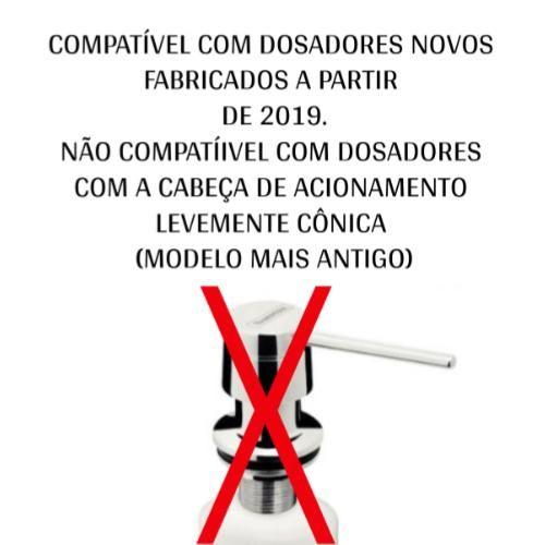 Acionamento Superior Dosador sabão Black Tramontina 500 ML Imagem de Acionamento Superior Dosador sabão Black Tramontina 500 ML
