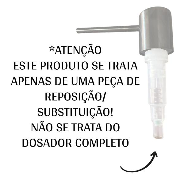 Imagem de Acionamento Superior Dosador sabão Black Tramontina 500 ML