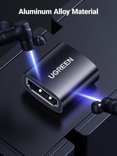 Imagem de Acoplador HDMI UGREEN 8K @60Hz Adaptador HDMI fêmea para fêmea x2