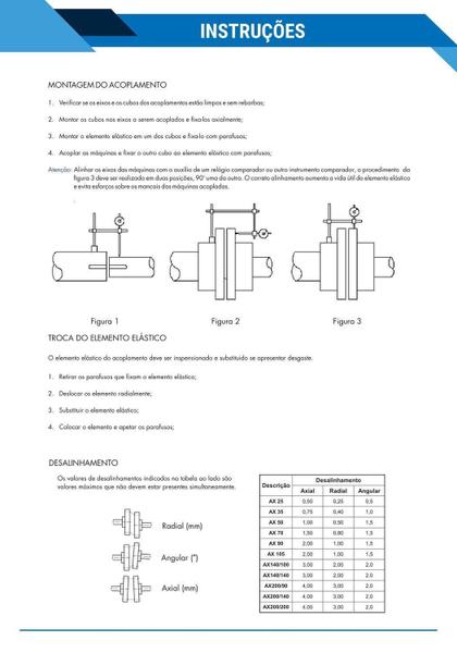 Imagem de Acoplamento Elástico AX 50 CN