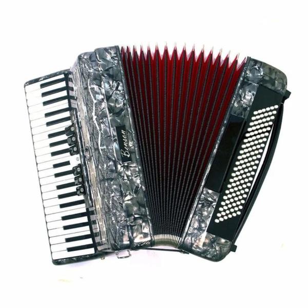 Imagem de Acordeon Benson BAC120-7PBK 120 Baixos - 9090