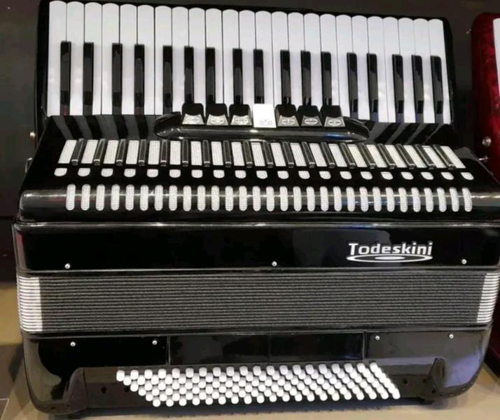 Imagem de Acordeon Todeskini 120 Baixo Preto