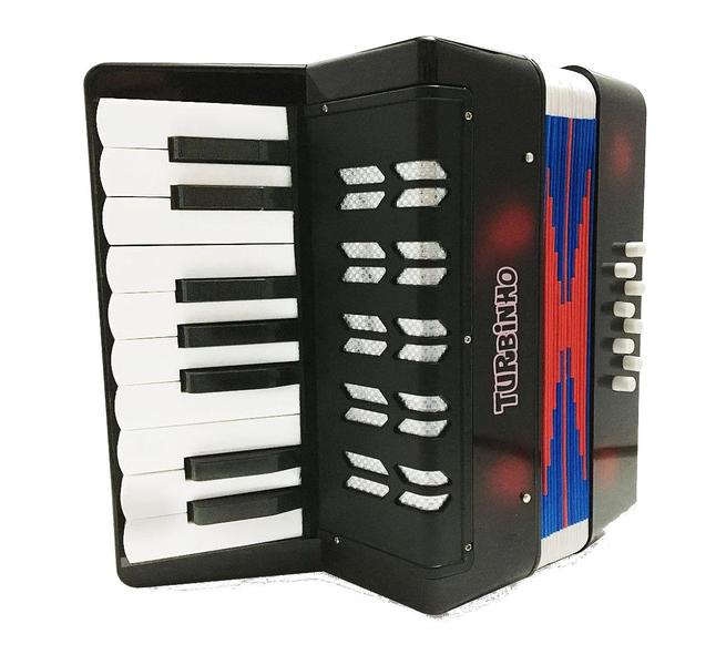 Imagem de Acordeon turbo 104 infantil preto