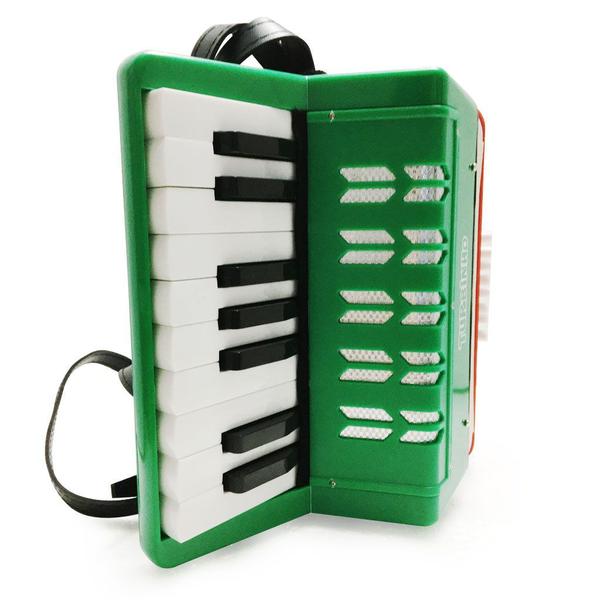 Imagem de Acordeon Turbo Infantil Vermelho/Verde 104RG