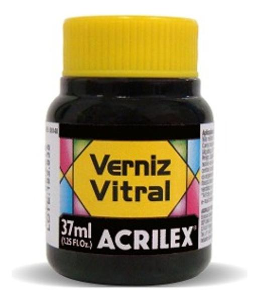 Imagem de ACRILEX - PRETO - 520 - Verniz Vitral 37ml