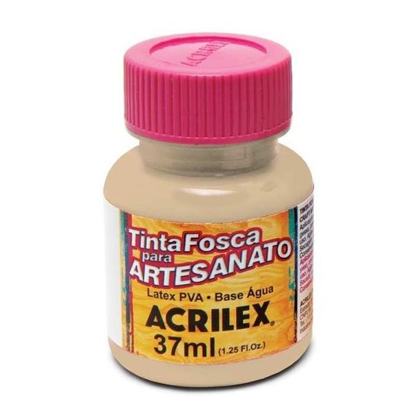 Imagem de Acrilex - Tinta Fosca PVA - 37ml - AREIA Para Artesanato