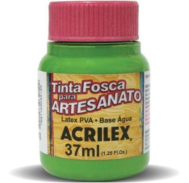 Imagem de ACRILEX - Tinta Fosca PVA - 37ml -  VERDE FOLHA Artesanato