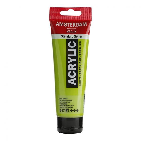 Imagem de Acrilica Amsterdam 617 Yellow Green 120ml