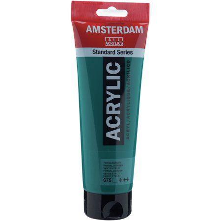 Imagem de Acrilica Amsterdam 675 Phtalo Green 120ml