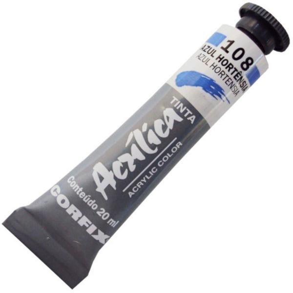 Imagem de Acrilica Corfix 108 Azul Hortencia 20ml