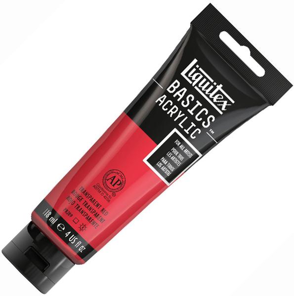 Imagem de Acrilica Liquitex Basics 118ml 47 Transparent Red