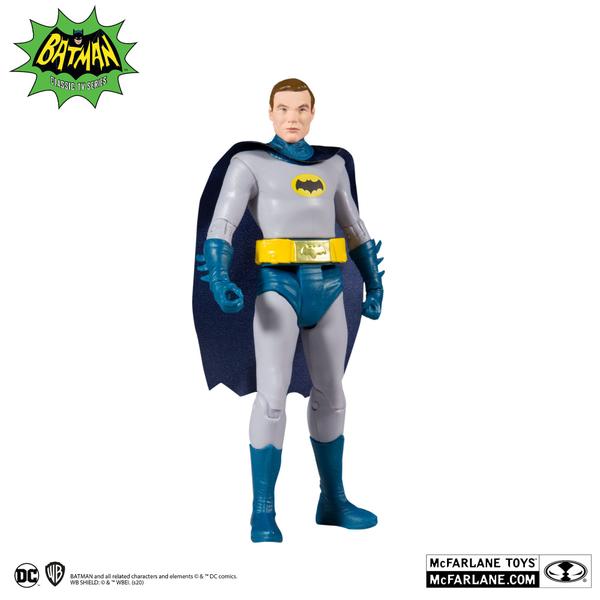 Imagem de Action Figure 15Cm Batman Desmascarado Classic Tv Series Mc Farlane Toys F0071-8