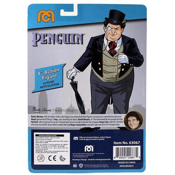 Imagem de Action Figure 20Cm Pinguim Dc Comics Mego 24667