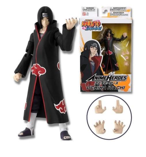 Imagem de Action figure bandai - uchiha itachi (naruto) articulada