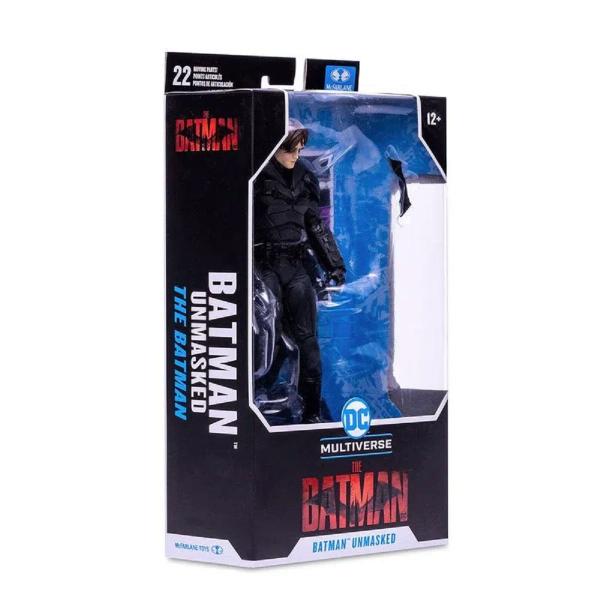 Imagem de Action Figure Batman Unmasked V2 Filme 2022 18 cm