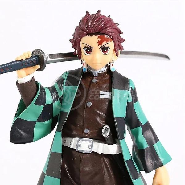 Imagem de Action Figure Boneco Tanjiro Kamado Demon Slayer 14cm