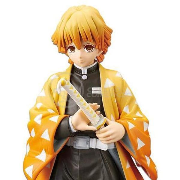 Imagem de Action Figure Boneco Zenitsu Agatsuma Raio Demon Slayer 14Cm