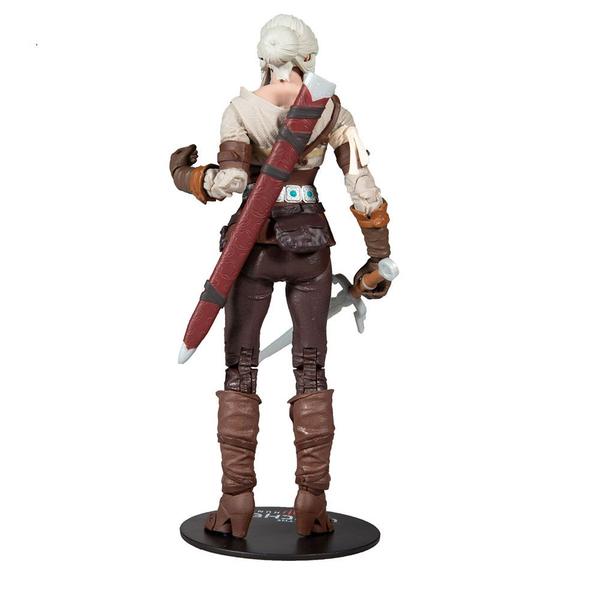 Imagem de Action Figure Ciri - Cirilla Fiona Elen Riannon - The Witcher 3 Wild Hunt - McFarlane Toys