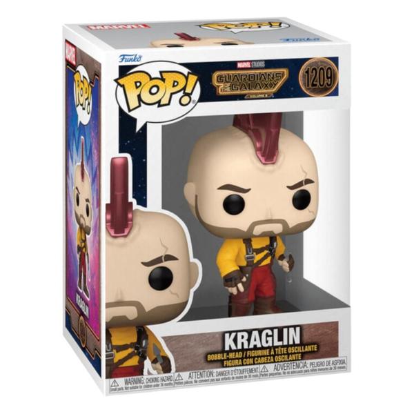 Imagem de Action Figure Colecionável Funko Pop da Marvel Guardiões Da Galaxia Kraglin 1209