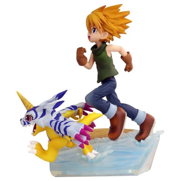 Imagem de Action figure digmon adventure - yamato ishida e gabumon - g.e.m series ref.:833052