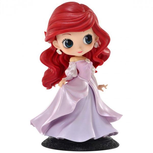 Imagem de Action figure disney - princesa ariel vestido rosa - ver.b q posket ref: 20467/20468