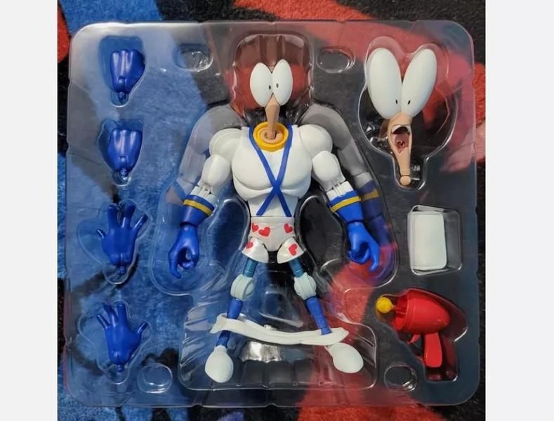 Imagem de Action Figure Earthworm Jim Wardrobe Malfunction