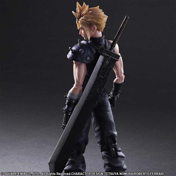 Imagem de Action Figure Final Fantasy VII Cloud Strife Variant Play