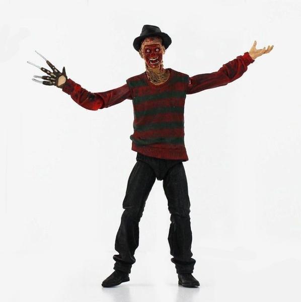 Imagem de Action figure freddy krueger nightmare on elm street articulado 18cm