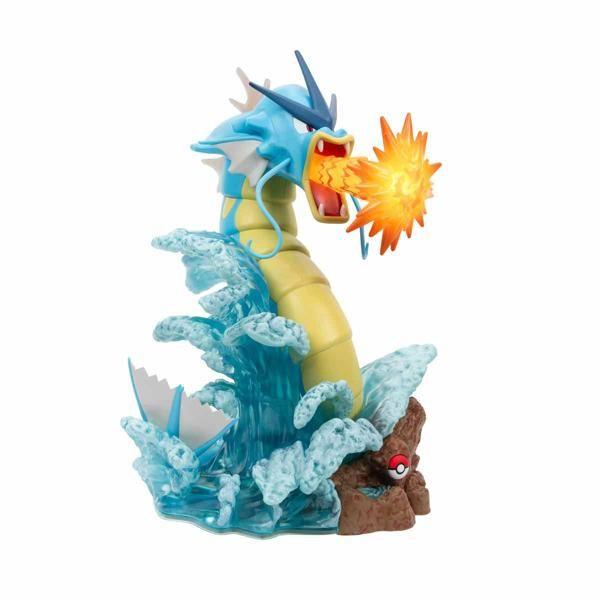 Imagem de Action Figure Gyarados Deluxe Light FX - 33cm c/ Luz - Pokémon Select - Jazwares