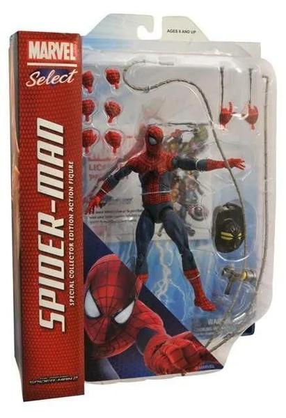 Imagem de Action Figure Homem-Aranha Marvel Select Com Acessórios