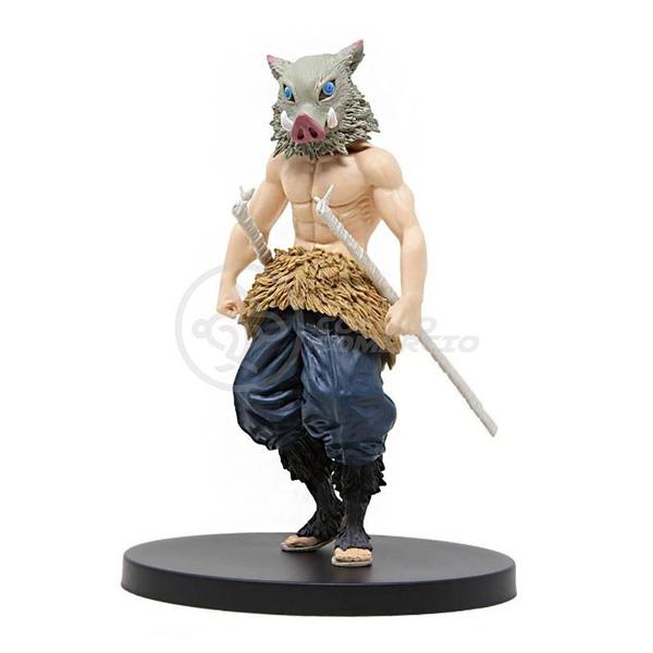 Action Figure Kimetsu No Yaiba Boneco Inosuke Hashibira - Smart Bracelet Imagem de Action Figure Kimetsu No Yaiba Boneco Inosuke Hashibira