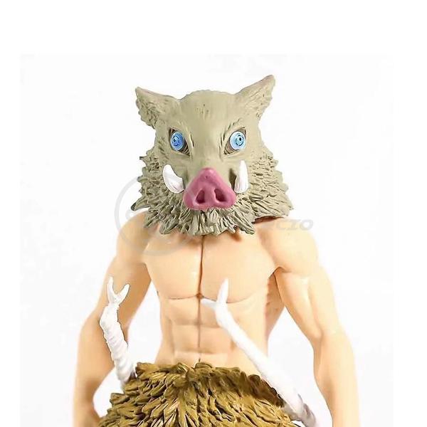 Action Figure Kimetsu No Yaiba Boneco Inosuke Hashibira - Smart Bracelet Imagem de Action Figure Kimetsu No Yaiba Boneco Inosuke Hashibira