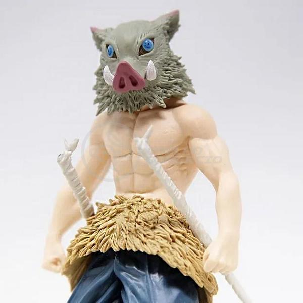 Action Figure Kimetsu No Yaiba Boneco Inosuke Hashibira - Smart Bracelet Imagem de Action Figure Kimetsu No Yaiba Boneco Inosuke Hashibira