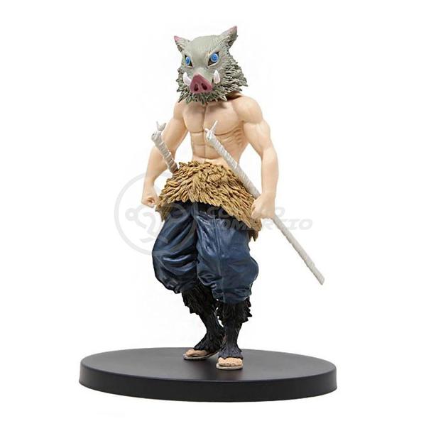 Action Figure Kimetsu No Yaiba Boneco Inosuke Hashibira - Smart Bracelet Imagem de Action Figure Kimetsu No Yaiba Boneco Inosuke Hashibira