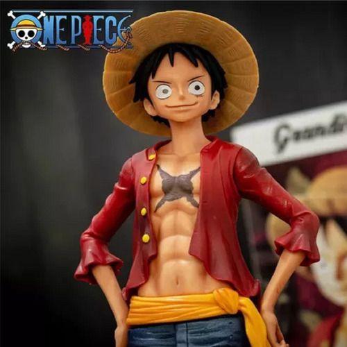 Imagem de Action Figure Luffy Monkey One Piece Anime Boneco 28cm