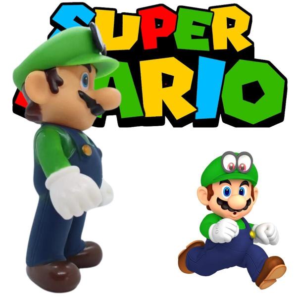 Imagem de Action Figure Luigi Super Mario Com Garantia