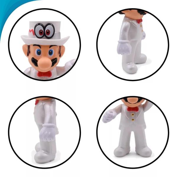 Imagem de Action Figure Mario Colecionável Barato Entrega Rápida