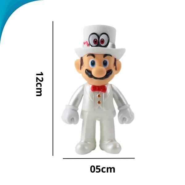 Imagem de Action Figure Mario Colecionável Barato Entrega Rápida