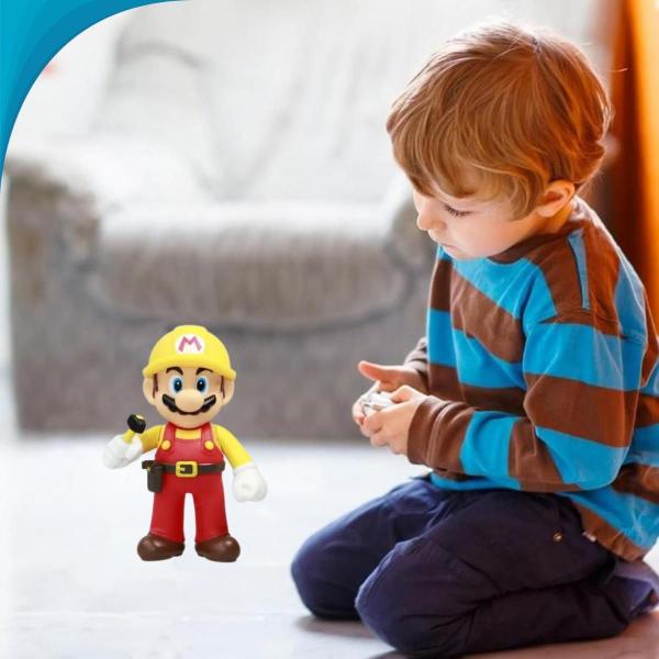 Imagem de Action Figure Mario Construtor Super Mario Com Garantia