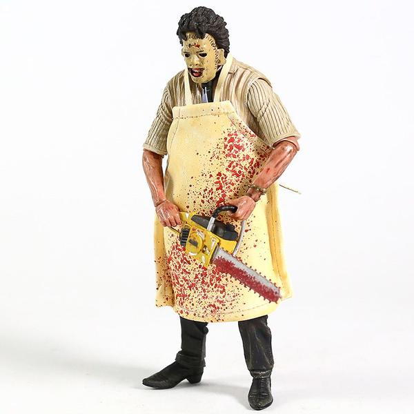 Imagem de Action figure massacre da serra elétrica leatherface 18cm