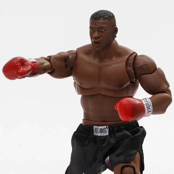 Imagem de Action figure mike tyson boxe pugilista boneco 18cm