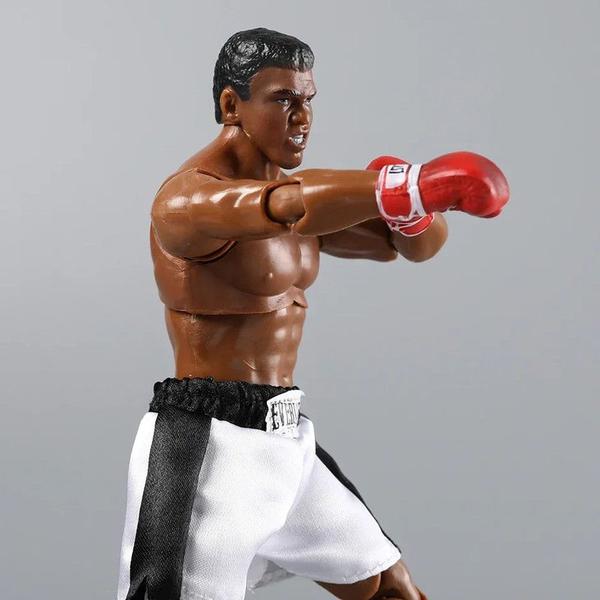 Imagem de Action figure muhammad ali boxe pugilista boneco 18cm