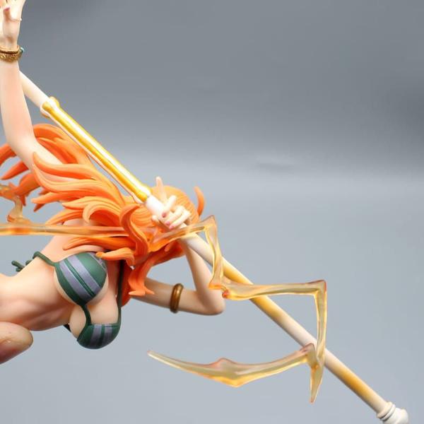 Imagem de Action Figure Nami One Piece 29 Cm Boneca Anime com Caixa Estatueta Colecionavel