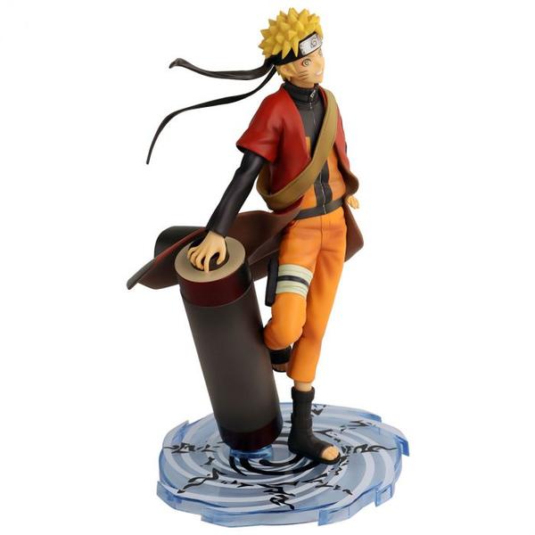 Imagem de Action figure naruto shippuden - naruto uzumaki - sage mode - g.e.m. series - ref.: 832819