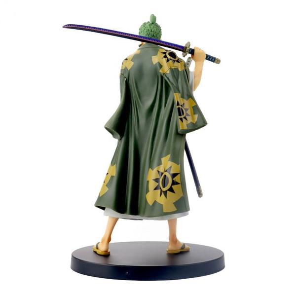 Imagem de Action figure one piece - roronoa zoro - dxf the grandline men saga de wano ref: 24535/18027