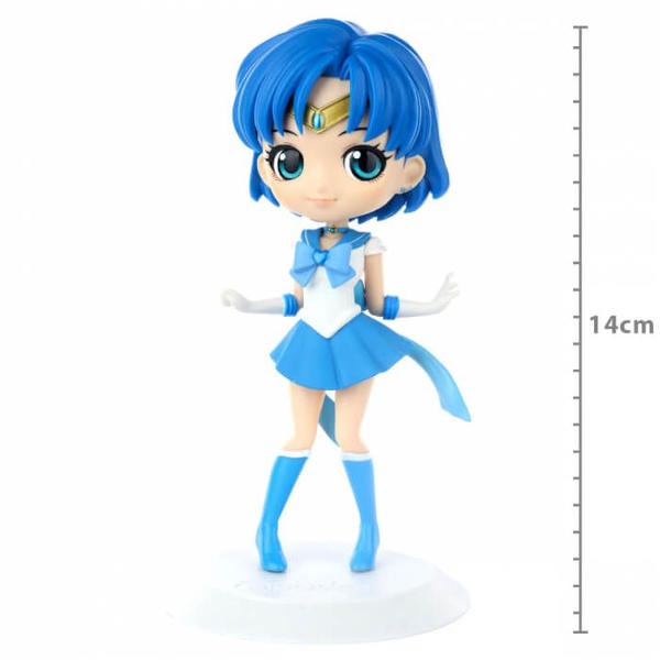 Imagem de Action Figure Sailor Moon Eternal Q Posket Super Sailor Mercury Banpresto