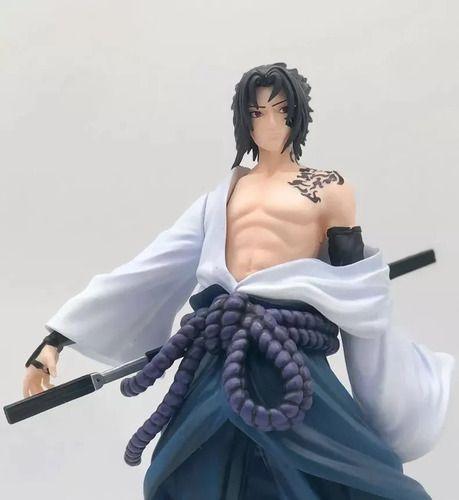 Imagem de Action Figure Sasuke Uchiha Anime Naruto 24cm