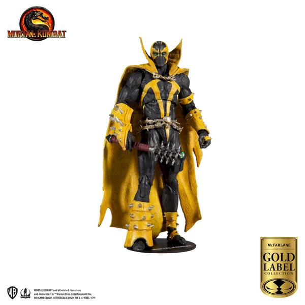 Imagem de Action Figure Spawn - Mortal Kombat 11 - Gold Label Collection - McFarlane Toys